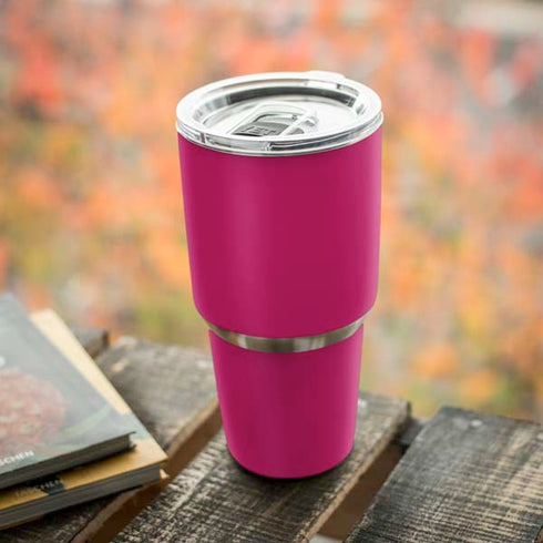 HOT Pink Solid Yeti 30oz Rambler Tumbler Skin