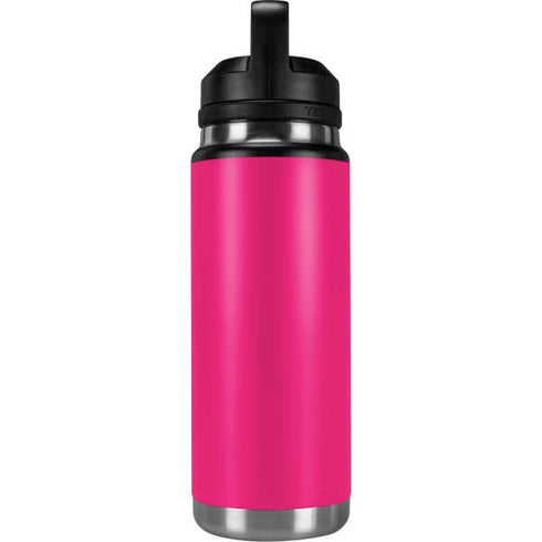 HOT Pink Solid YETI Rambler 26oz Bottle Skin