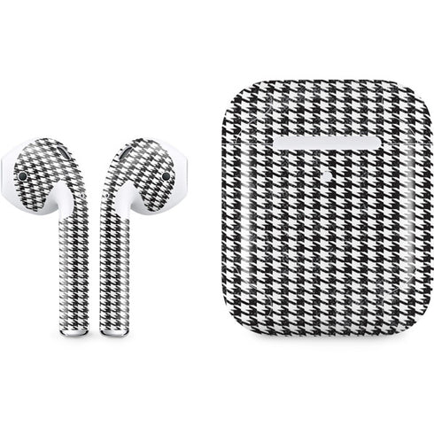 Houndstooth Black/White Apple AirPods 2 Skin