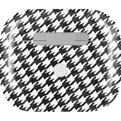 Houndstooth Black/White Apple AirPods (3rd Gen 2021) Skin