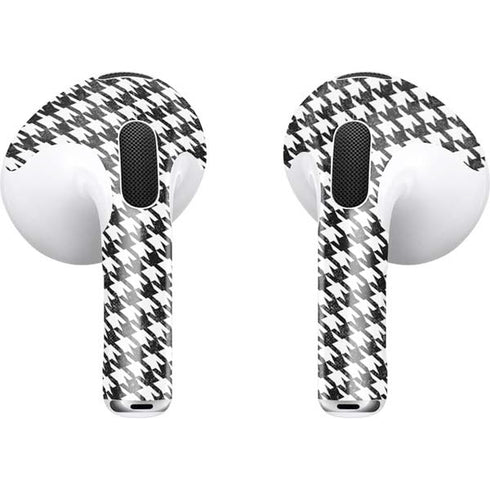 Houndstooth Black/White Apple AirPods (3rd Gen 2021) Skin