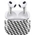 Houndstooth Black/White Apple AirPods (3rd Gen 2021) Skin