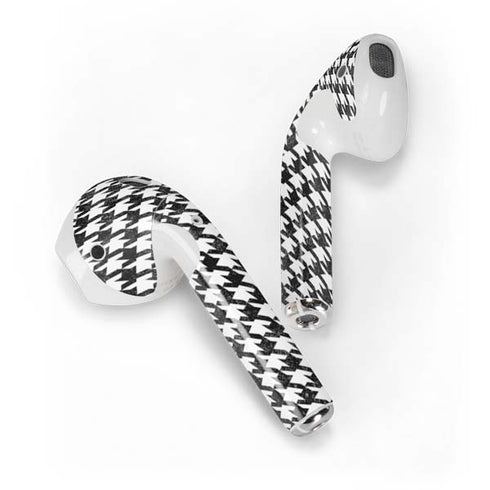 Houndstooth Black/White Apple AirPods Skin