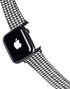 Houndstooth Black/White Apple Watch Band 38-40mm