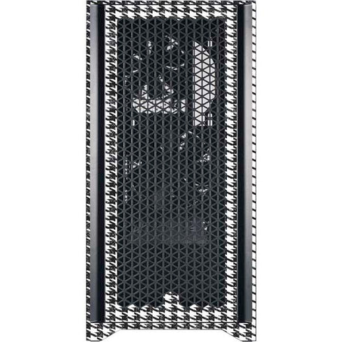Houndstooth Black/White Corsair 4000D Tempered Glass Mid-Tower ATX Case Skin