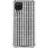 Houndstooth Black/White Galaxy A12 Clear Case