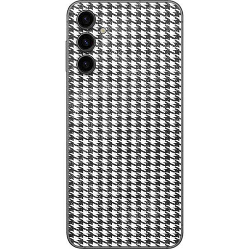 Houndstooth Black/White Galaxy A14 5G Skin
