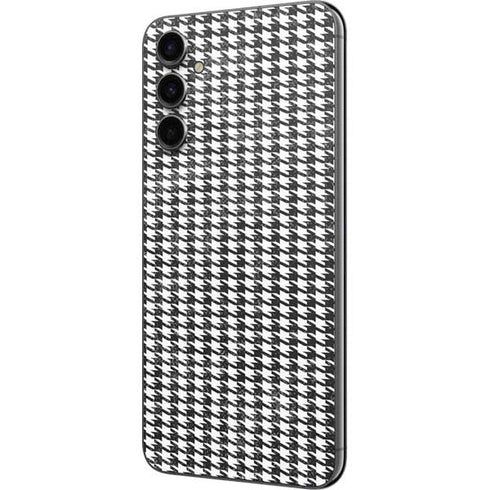 Houndstooth Black/White Galaxy A14 5G Skin