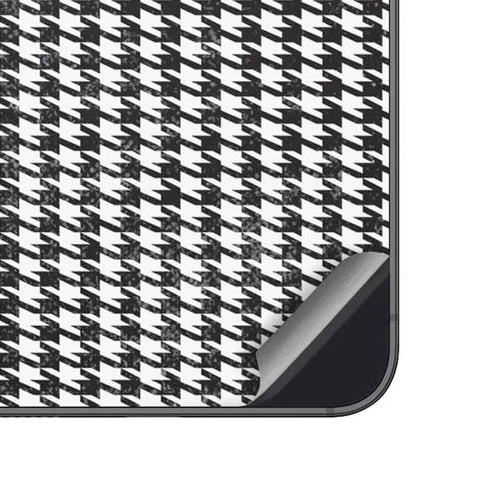 Houndstooth Black/White Galaxy A14 5G Skin