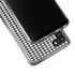 Houndstooth Black/White Galaxy A21 Clear Case