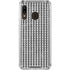 Houndstooth Black/White Galaxy A30 Clear Case