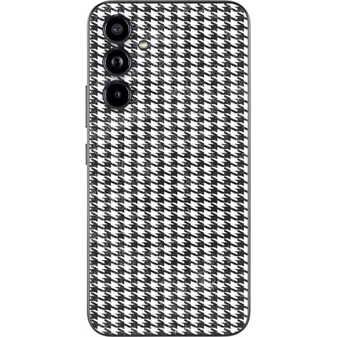 Houndstooth Black/White Galaxy A54 5G Skin