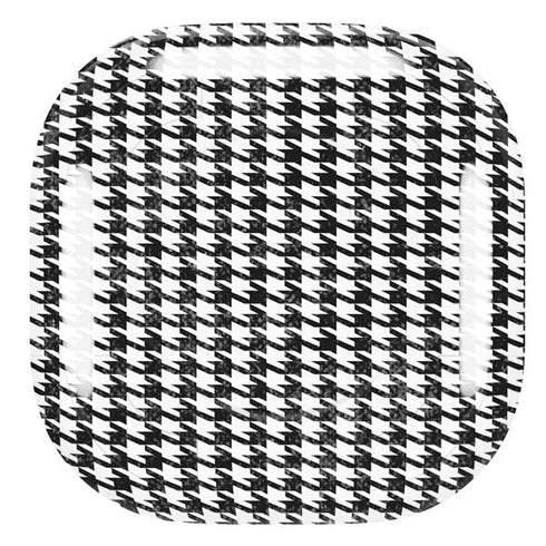 Houndstooth Black/White Galaxy Buds Pro Skin