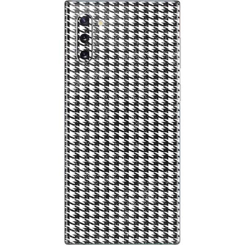 Houndstooth Black/White Galaxy Note 10 Skin