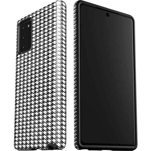 Houndstooth Black/White Galaxy Note20 5G Pro Case