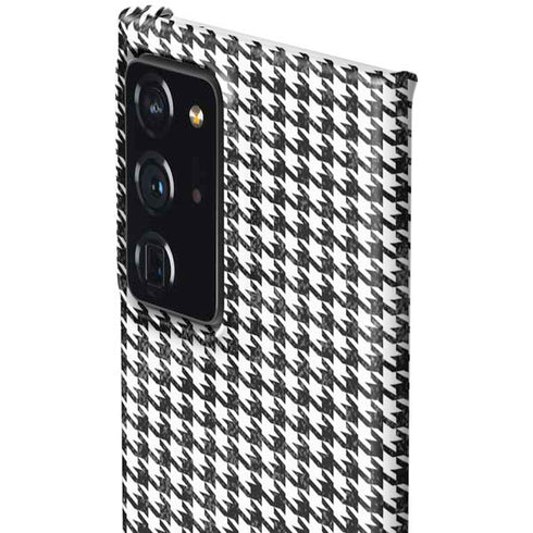 Houndstooth Black/White Galaxy Note20 Ultra 5G Lite Case