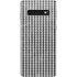 Houndstooth Black/White Galaxy S10 Skin