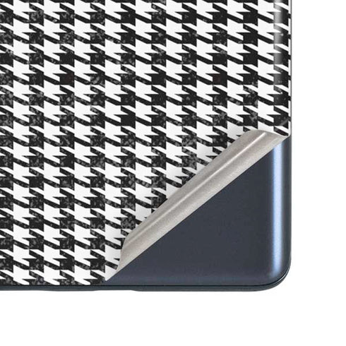 Houndstooth Black/White Galaxy S20 Fan Edition Skin