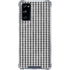 Houndstooth Black/White Galaxy S20 FE Clear Case