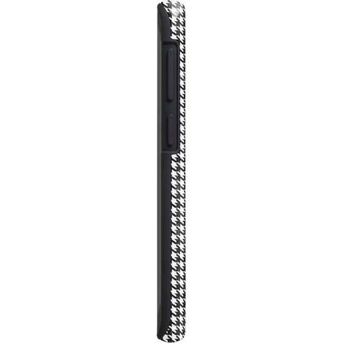 Houndstooth Black/White Galaxy S20 Plus Pro Case