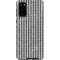Houndstooth Black/White Galaxy S20 Pro Case