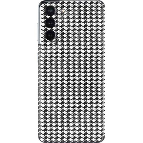 Houndstooth Black/White Galaxy S21 5G Skin