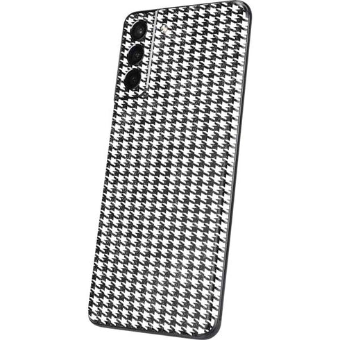 Houndstooth Black/White Galaxy S21 5G Skin