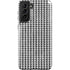 Houndstooth Black/White Galaxy S21 Plus 5G Pro Case