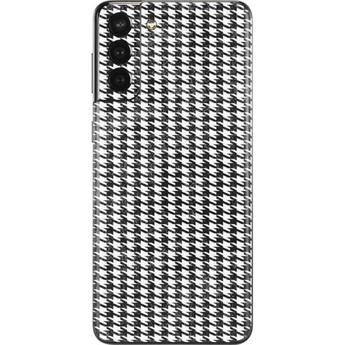 Houndstooth Black/White Galaxy S21 Plus 5G Skin