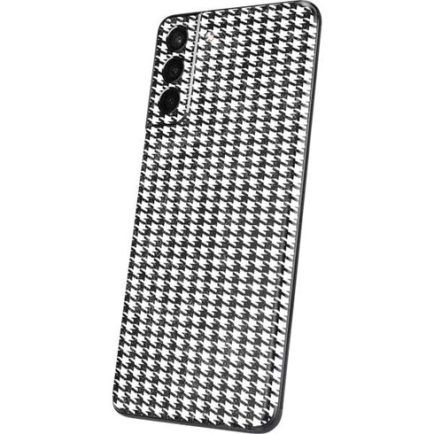 Houndstooth Black/White Galaxy S21 Plus 5G Skin