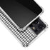 Houndstooth Black/White Galaxy S21 Ultra 5G Clear Case