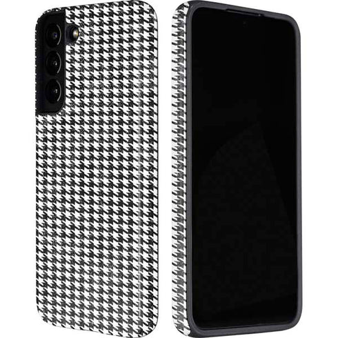 Houndstooth Black/White Galaxy S22 Plus Pro Case