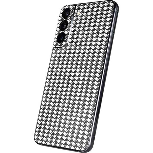 Houndstooth Black/White Galaxy S22 Plus Skin