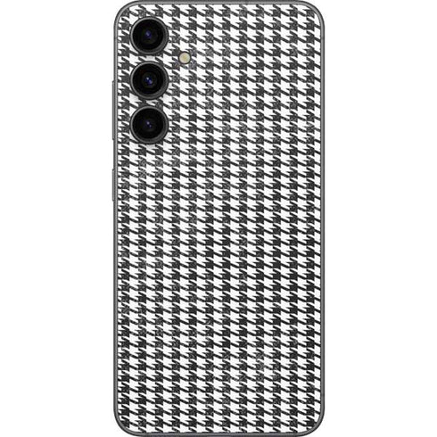 Houndstooth Black/White Galaxy S23 FE Skin