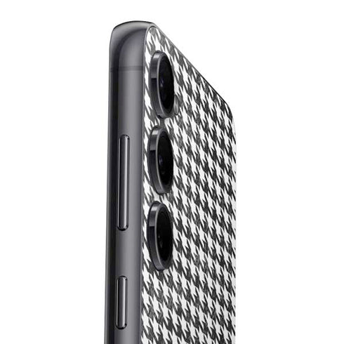 Houndstooth Black/White Galaxy S23 Plus Skin