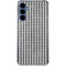 Houndstooth Black/White Galaxy S24 Clear Case