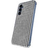 Houndstooth Black/White Galaxy S24 Clear Case