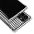 Houndstooth Black/White Galaxy S24 Ultra Clear Case