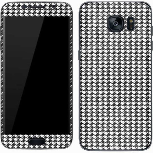 Houndstooth Black/White Galaxy S7 Skin