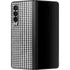 Houndstooth Black/White Galaxy Z Fold3 5G Skin