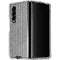 Houndstooth Black/White Galaxy Z Fold4 5G Clear Case