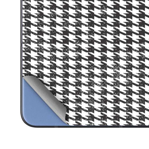 Houndstooth Black/White Galaxy Z Fold5 5G Skin