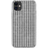 Houndstooth Black/White iPhone 11 Clear Case