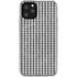 Houndstooth Black/White iPhone 11 Pro Clear Case