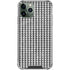 Houndstooth Black/White iPhone 11 Pro Max Clear Case