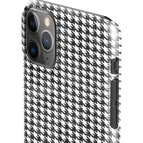 Houndstooth Black/White iPhone 11 Pro Max Lite Case