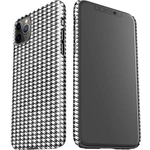 Houndstooth Black/White iPhone 11 Pro Max Lite Case
