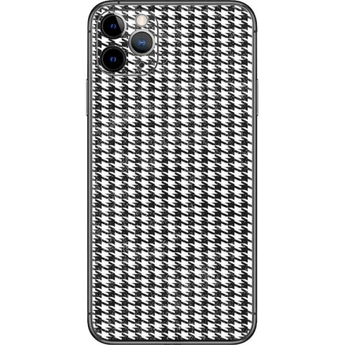 Houndstooth Black/White iPhone 11 Pro Max Skin