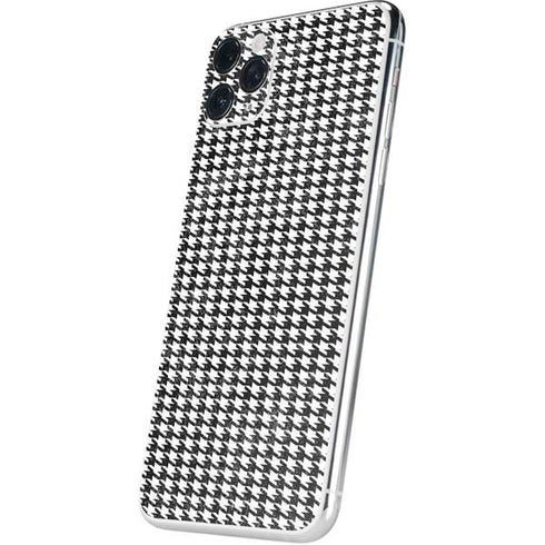 Houndstooth Black/White iPhone 11 Pro Max Skin