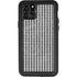 Houndstooth Black/White iPhone 11 Pro Max Waterproof Case